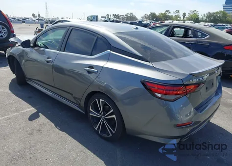 2020 Nissan Sentra Sr Xtronic Cvt z USA, uszkodzony, nr VIN 3N1AB8DV3LY286359